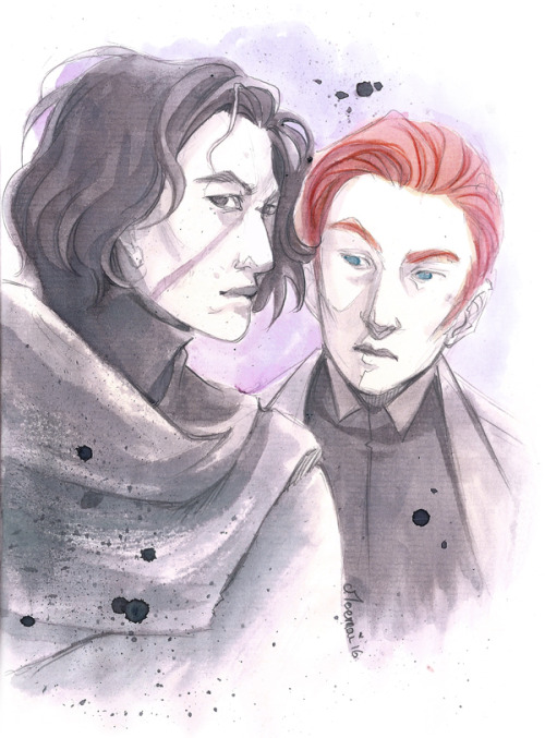 moemai:More #Kylux … WHAT IS HAPPENING TO MEH ??I’ve been to the cinema and felt the urge to draw th