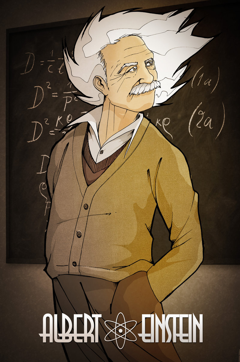 physicistsneedlovetoo:
“ Albert Einstein by ~TheKangrejoman
”