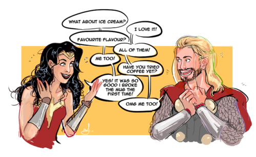 shieldagent1: maximumfonzarelli: petition for DC and marvel to come together and make the Thor and W