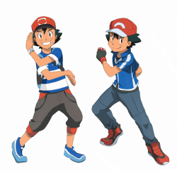 mintysmoothie:Here’s a mindscrew for you: XY and SM Ash style swap