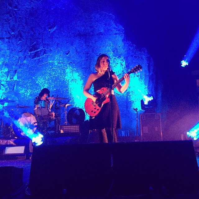 fortheloveofcorintucker:  Sleater-Kinney - Vicar Street, Dublin, 26 Mar 2015.Corin