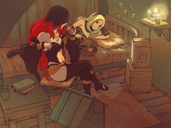 h-guro: More Kat & Raven. (GR2 is so