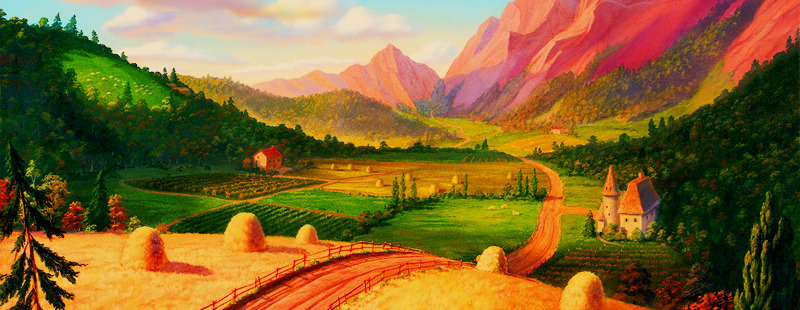 mickeyandcompany:  Breathtaking Sceneries from Disney Movies - [04/??]  Beauty and