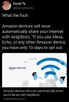 afloweroutofstone:new-bitch-who-dis:new-bitch-who-dis:Uhhhh….. heads up Amazon device users, I guess????Heres how to turn it off btw:1. Open your devices Alexa app2. Go to settings3. Select “Account Settings”4. Select “Amazon