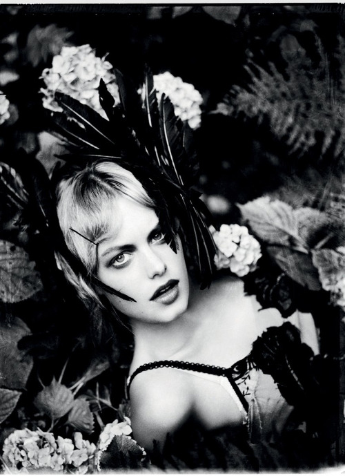 inspirationgallery:  Camille Rowe by Ellen von Unwerth. Grey Magazine, Winter 2012/13 Issue 