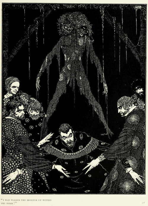 Harry Clarke (1889-1931), ‘The Black Cat’, “Tales of Mystery and Imagination&rdquo