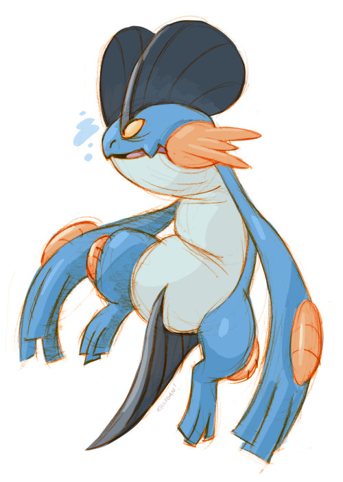 psi-mon:Missed these fellas!I’ve almost forgotten what drawing on actual paper feels like u_u