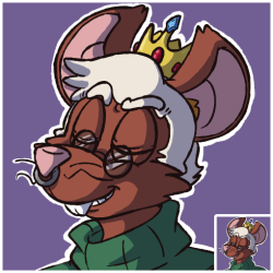 icon commission!! smug lil rat prince for