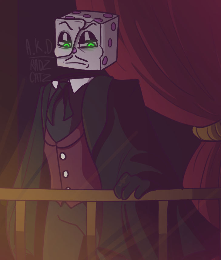 Mr. King Dice — QwQ This is my king dice cosplay. It didn't turn