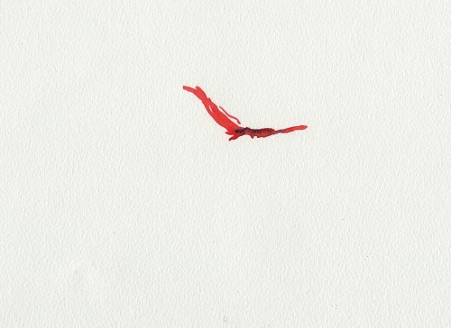 willkimart:  Naked Branches, Loss, & the Beginning - by Will KimTraditionally animated with watercolor on paper and digitally composited in Adobe After Effects Watercolor Animation GIF 3 Painting Frames Example © Will Kim “Naked Branches” 