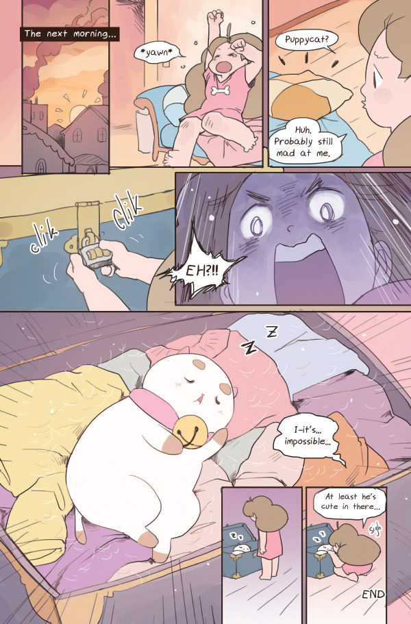 tzysk:  From Bee and Puppycat Issue #8 For Boom! Studios