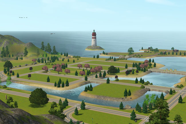 base game empty worlds for sims 3