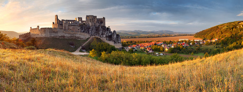 Beckov Castle, SlovakiaThis castle situated on the cliff near the river is natural cultural monument