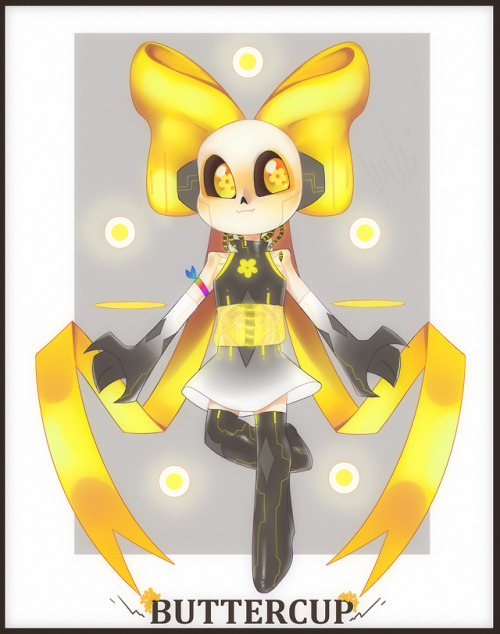 Buttercup (Yellow) Haven’t drawn them in a while so,,,here I go XD (WATCH Speedpaint) 