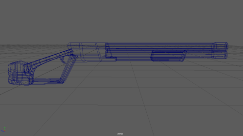 3D doodle modelVigilante shotgun based on an off brand dart gun I saw at Toy’s R us