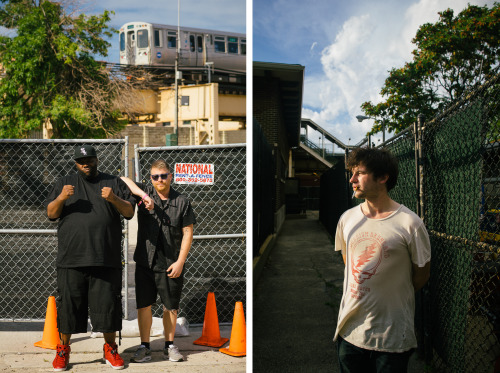 Pitchfork Music Festival Portraits for The New York Times* Panda Bear / Jimmy Whispers / Courtney Ba