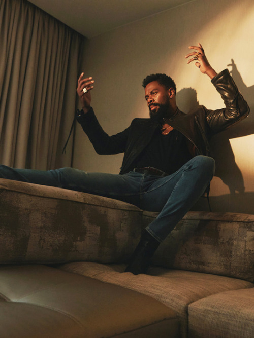 flawlessgentlemen: Colman Domingo photographed by BRaul Romo for The Advocate (2021)