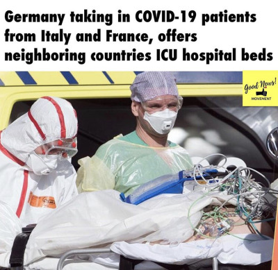 awake-society:More uplifting news during coronavirus outbreak 🤍💖🤍💖🤍