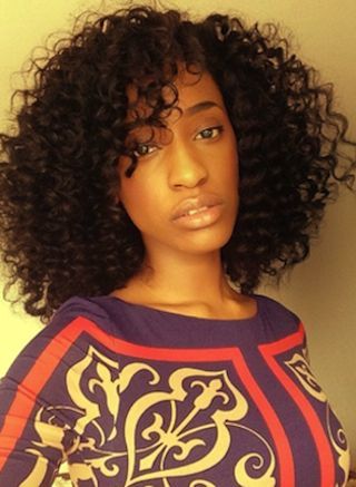 naturalhairqueens:her look is so unique! she’s beautiful!