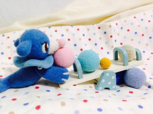 wolfwithribbon: wool felt   Popplio  <3