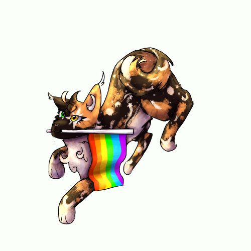 Moonpaw Says Happy Pride!