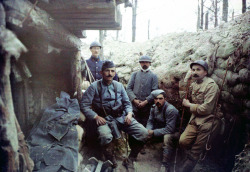 ww1incolour:  Location: Unknown Year: 1917