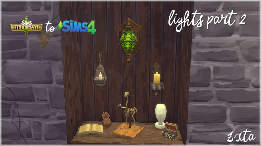 Zx-Ta — Hi! This second set is ready! More lamps from TSM: