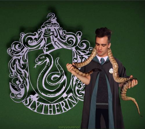 sorryyourenot:Brendon of Slytherin house (inspired by)