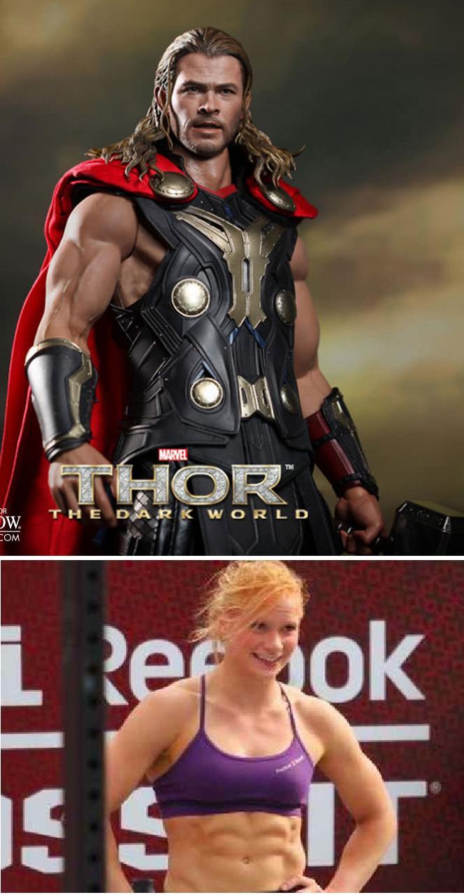 fuckyeahcrossfit:  So we have Thor’s daughter, Odin’s daughter but no Loki’s