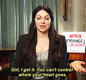 lauraslittlespoon:  If you meet your character (Alex Vause), what would you say to