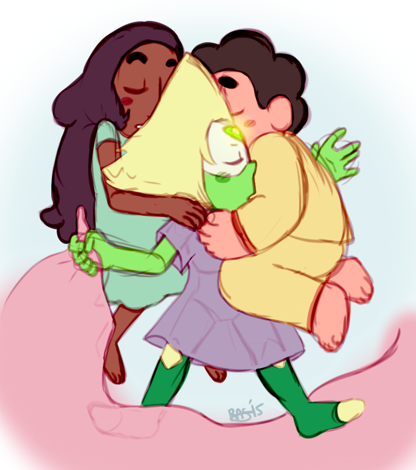 jankybones:  But what if instead of Connie being jealous they were all just nice+friendly