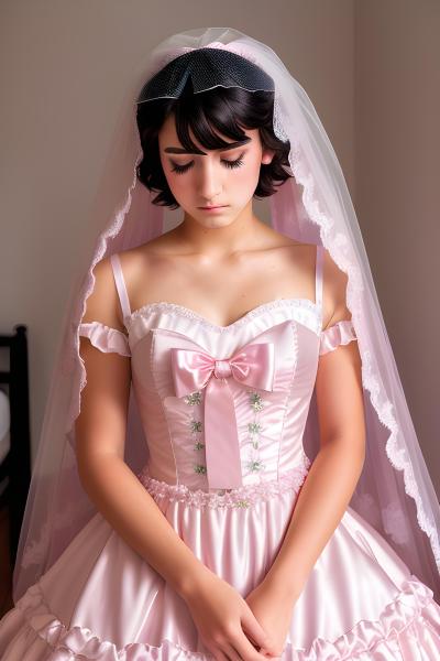 libertines03:femmed-fantasies:I want to be a sissy bride…🩰👗🩰