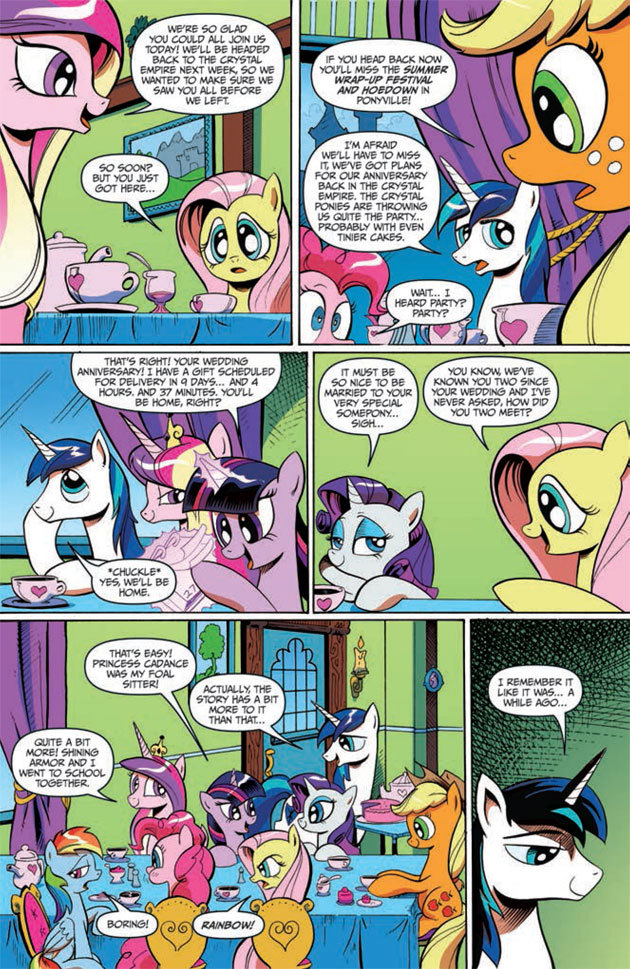 ask-sir-shining-armor:  Here’s when I was in school and a preview of this comic