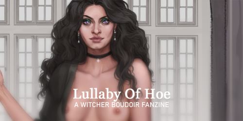 A little sneak peek of an illustration I’m doing for a Witcher pinup/NSFW zine - Lullaby of Ho