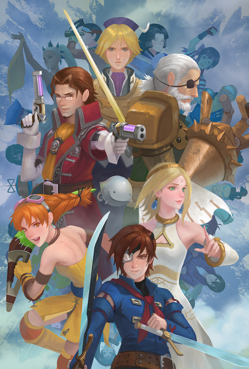 My full piece for Eternal Skies, a Skies of Arcadia zine celebrating the game’s 20th anniversa