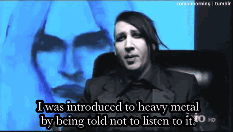 Manson is my god.
