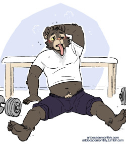 willyslothbear:  Feel the burn, Willy Bear!