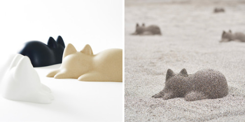 itscolossal:  Neko Cup Creates Adorable Napping adult photos