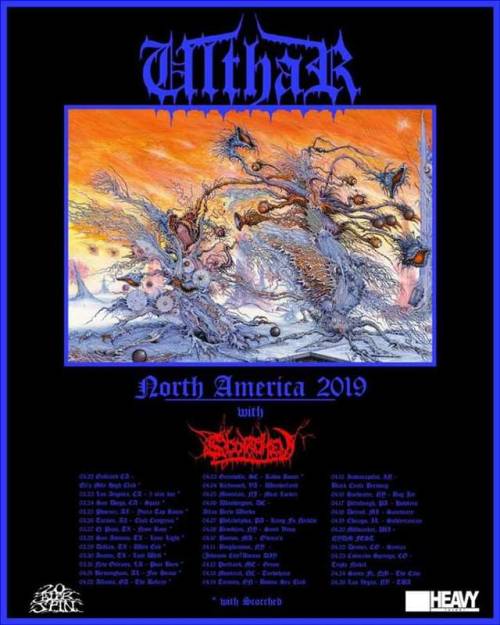 Ulthar And Scorched Are Going On Tour Through North America This Year.