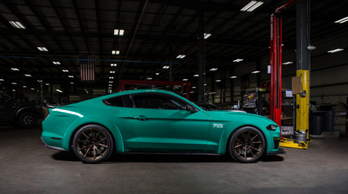 Roush x Vossen RVS Forged Wheel Concept x Roush 729 Widebody