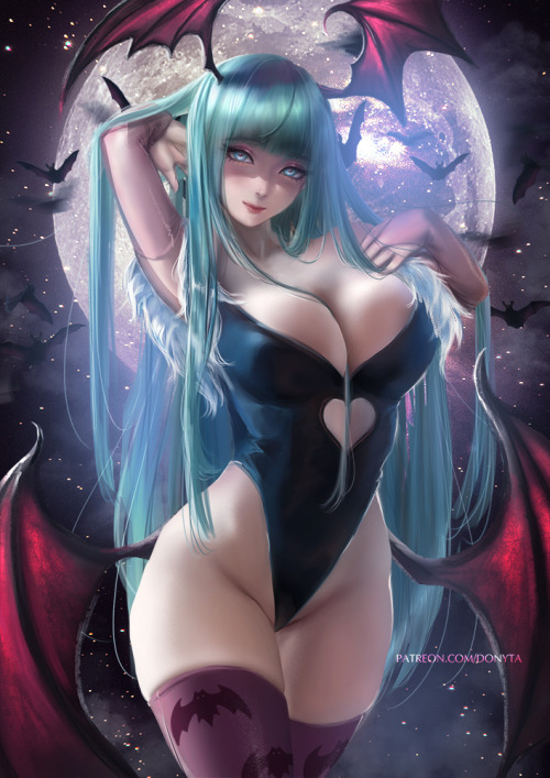 Morrigan donytahttps://www.pixiv.net/artworks/87885501