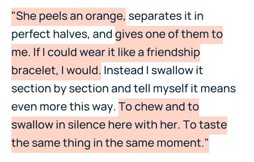 Oranges By Jean Little, Christopher Citro, "Our Beautiful Life When It's Filled With Shrieks", "Peace