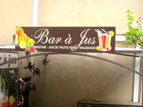 Bar à Jus, Gordes, Vaucluse, 2016.