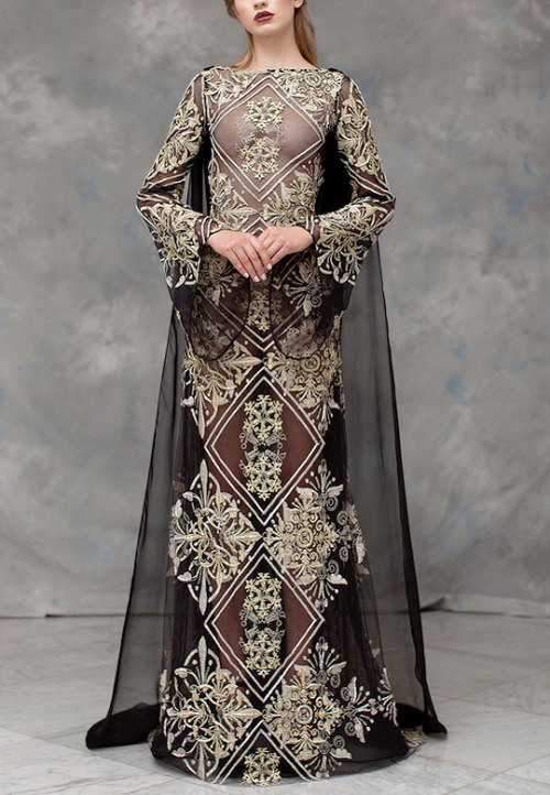 evermore-fashion:Favourite Designs: Rayane Bacha ‘Medieval Reveries’ Fall 2019 Haut