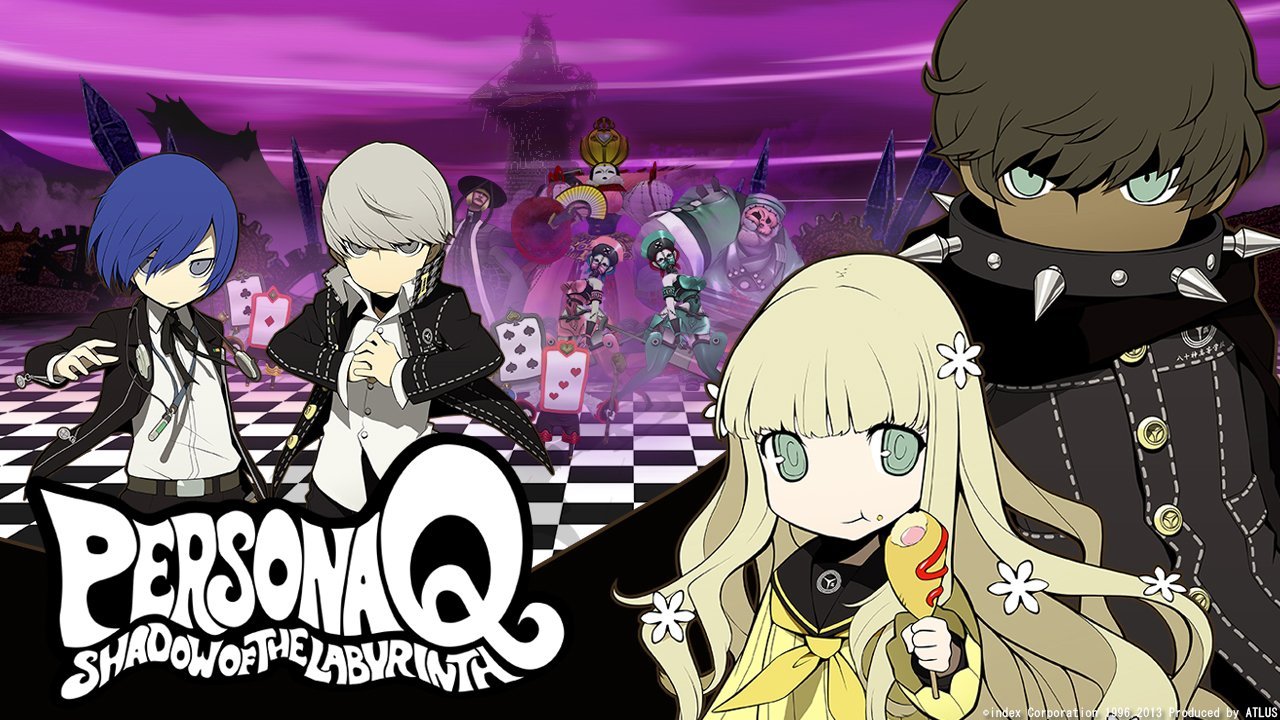 Persona 3   Persona 4   Moe2 char = Persona Q *check 3DS price now （　ﾟ Дﾟ)ノ[