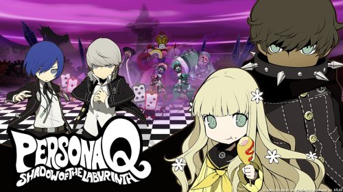 Persona 3   Persona 4   Moe2 char = Persona Q *check 3DS price now （　ﾟ Дﾟ)ノ[ ($) ]