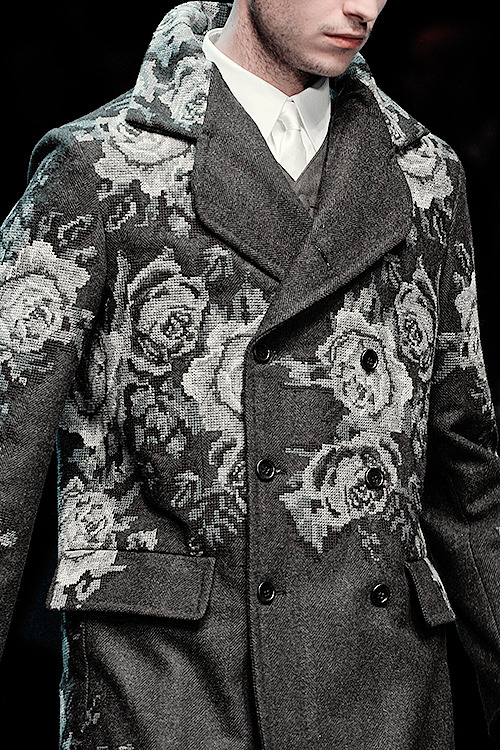 oldfashionedvillain:Dolce & Gabbana Fall 2013 Menswear