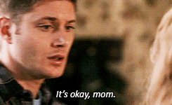 hellomynameisdean:  The only time we’ve ever heard Dean say ‘I love you’ to