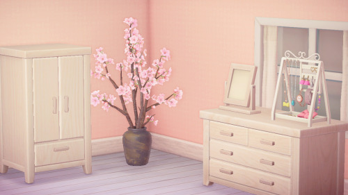 pasteliapeaches:minimalist pink bedroom