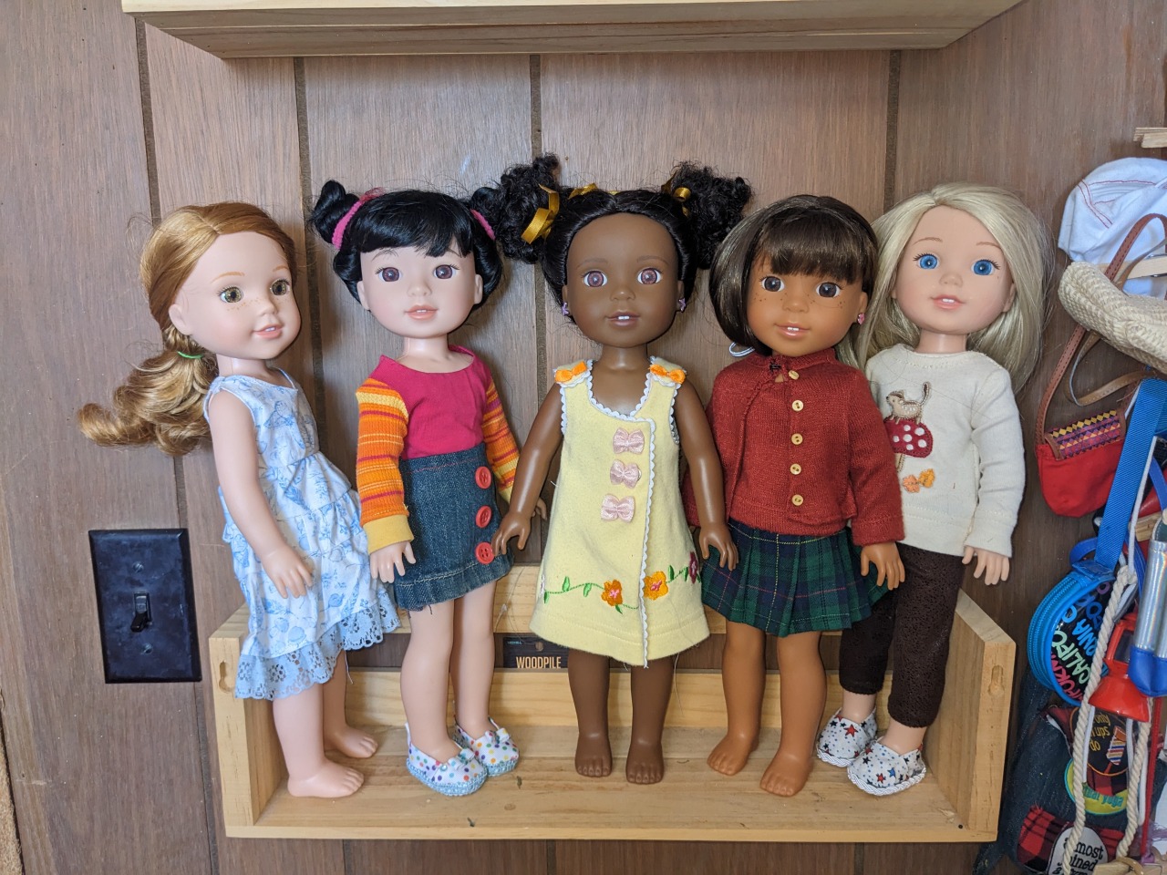 The Doll Room Closet  Dandridge House Dolls